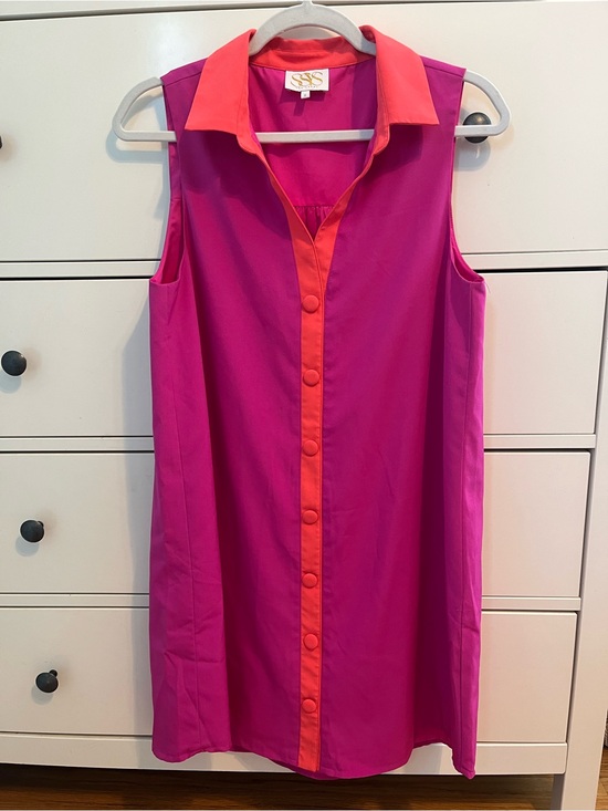 SSYS Dresses & Skirts - SSYS color-block button dress